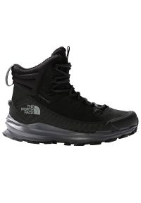 Buty The North Face Vectiv Fastpack Insulated Futurelight 0A7W53NY71 - czarne. Wysokość cholewki: przed kolano. Kolor: czarny. Materiał: guma, skóra, tkanina. Szerokość cholewki: normalna. Sezon: zima. Sport: turystyka piesza #1