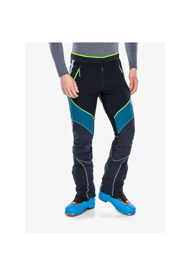 CRAZY - Spodnie skiturowe męskie Crazy Pant Flame. Kolor: czarny. Sezon: zima. Sport: narciarstwo