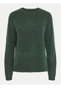 Pieces Sweter Juliana 17126277 Zielony Regular Fit. Kolor: zielony. Materiał: syntetyk