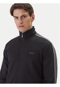BOSS Bluza 50554793 Czarny Regular Fit. Kolor: czarny. Materiał: syntetyk #3