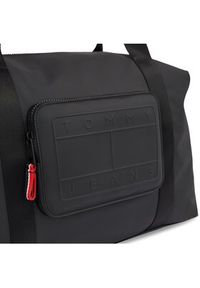 Tommy Jeans Torba weekendowa Tjm Street Trek Duffle AM0AM12345 Czarny. Kolor: czarny. Materiał: skóra. Styl: street