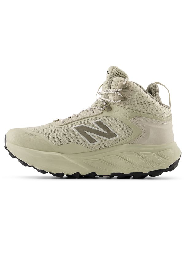 Buty męskie New Balance Fresh Foam X Hierro Hiker Gore-Tex v9 MTHIMCA9 – beżowe. Kolor: czarny. Materiał: syntetyk, materiał. Szerokość cholewki: normalna. Technologia: Gore-Tex. Sport: bieganie, fitness