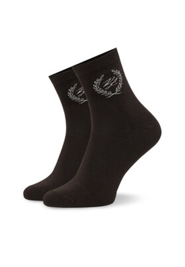 Karl Lagerfeld - KARL LAGERFELD Skarpety długie B1W47034 Brązowy. Kolor: brązowy. Materiał: bawełna