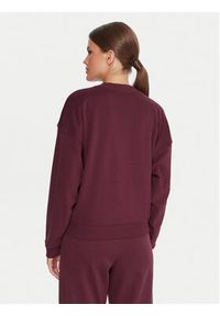 DKNY Sport Bluza DP5T1462 Bordowy Regular Fit. Kolor: czerwony. Materiał: bawełna. Styl: sportowy #5