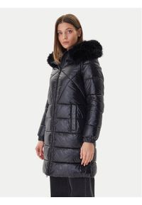 Geox Kurtka zimowa Backsie W5628H T3121 F9000 Czarny Regular Fit. Kolor: czarny. Materiał: syntetyk. Sezon: zima #1