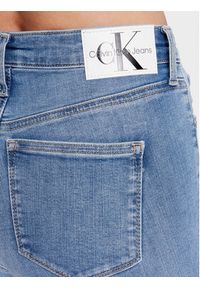Calvin Klein Jeans Jeansy J20J220626 Niebieski Skinny Fit. Kolor: niebieski