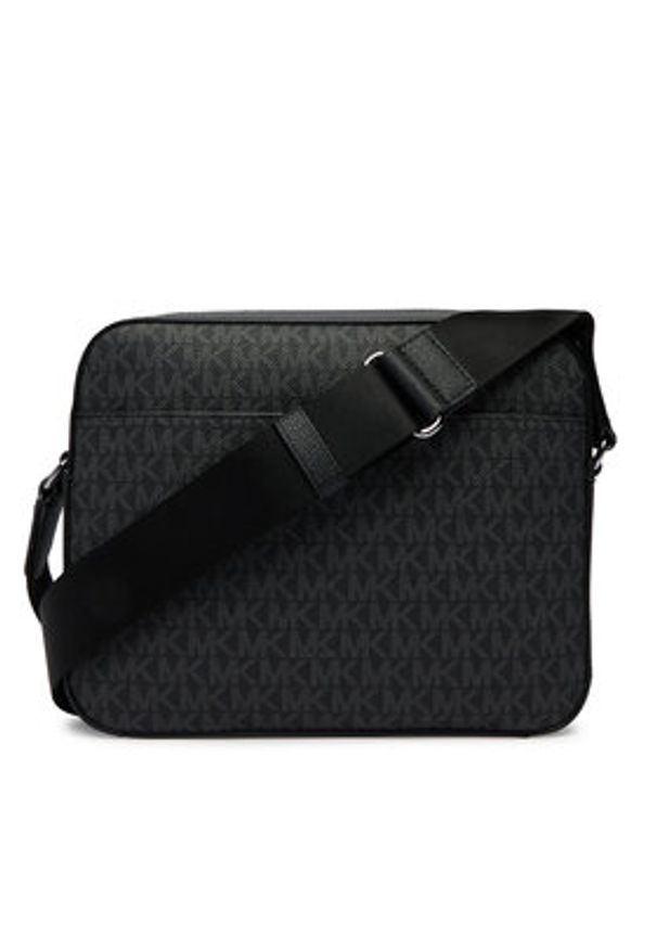 MICHAEL Michael Kors Saszetka 33S6LJSM1B Czarny. Kolor: czarny. Materiał: skóra