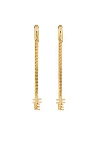 Elisabetta Franchi Kolczyki OR-01A-46E2-V320 Złoty. Materiał: metalowe. Kolor: złoty #3