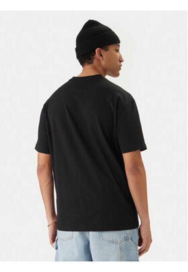 DC Shoes T-Shirt Elective EDYZT04361 Czarny Regular Fit. Kolor: czarny. Materiał: bawełna