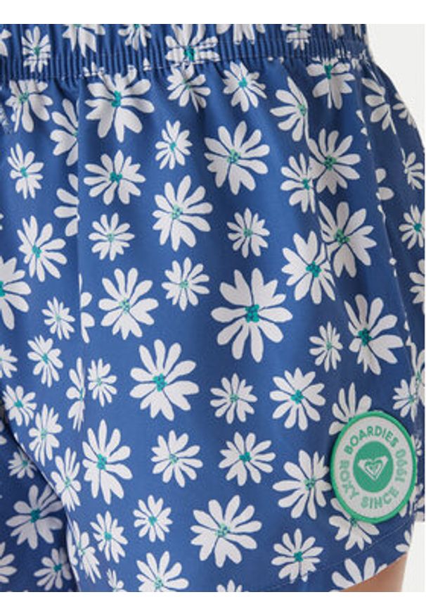 Roxy Szorty kąpielowe No Bad Waves ERJBS03339 Niebieski Regular Fit. Kolor: niebieski. Materiał: syntetyk