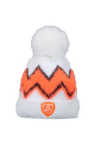 PEAK MOUNTAIN - Czapka Peak Mountain Bon-Mouton. Kolor: czerwony, wielokolorowy, pomarańczowy. Sezon: zima. Styl: sportowy, elegancki #1