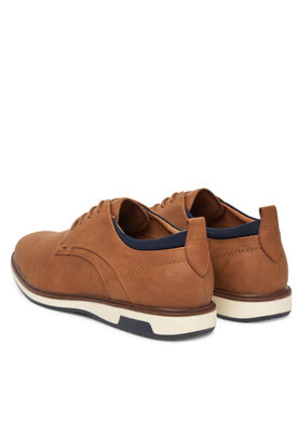 Aldo Półbuty Karson 13568596 Brązowy. Kolor: brązowy. Materiał: skóra