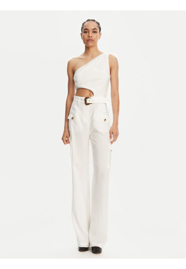 Versace Jeans Couture Kombinezon 78HAN000 Biały Regular Fit. Kolor: biały