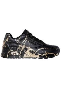 skechers - Buty do chodzenia damskie Skechers Street Uno. Kolor: wielokolorowy. Materiał: materiał, syntetyk. Szerokość cholewki: normalna. Sport: turystyka piesza