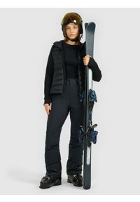 4f - 4F Kurtka zimowa z wypełnieniem naturalnym damska - czarna XL. Kolor: czarny. Wzór: gładki. Sezon: zima. Styl: sportowy #2