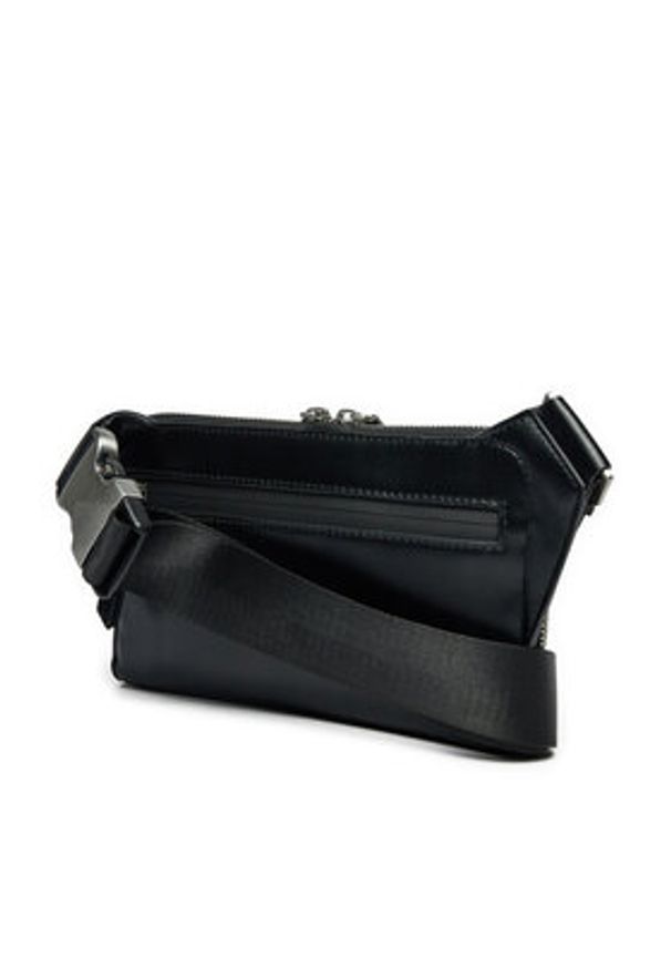 Guess Saszetka HMSISSP5114 Czarny. Kolor: czarny. Materiał: materiał