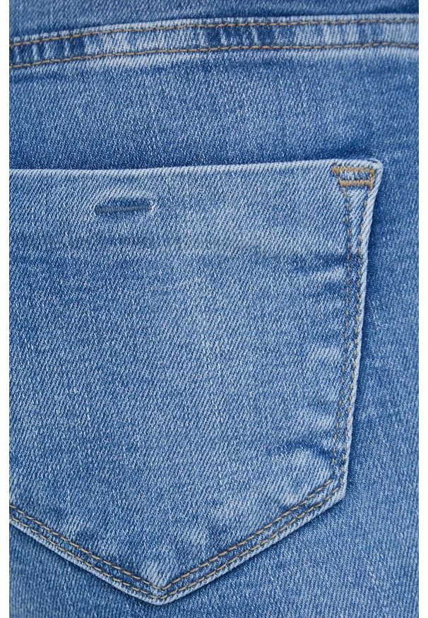 only - Only jeansy Shape damskie medium waist. Kolor: niebieski