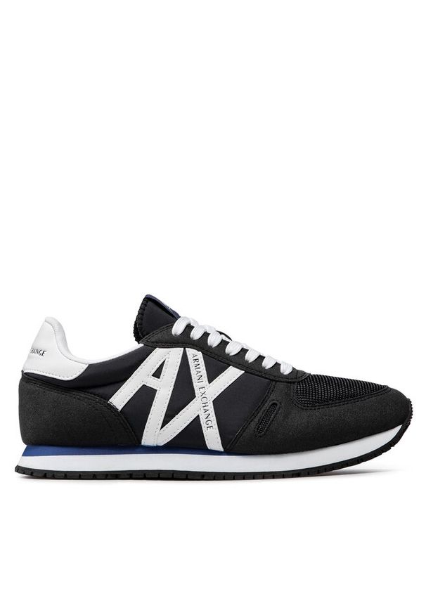 Sneakersy Armani Exchange. Kolor: niebieski