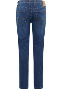 Męskie Spodnie Jeansowe Mustang Style Oregon Slim Denim Blue 1016318 5000 502