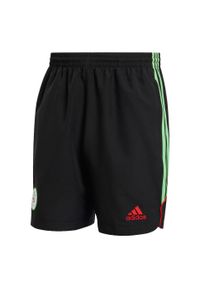 Adidas - Szorty Algeria UBP. Kolor: czarny. Sport: piłka nożna