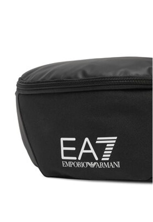 EA7 Emporio Armani Saszetka nerka 7X000073 AF19722 UC001 Czarny. Kolor: czarny. Materiał: materiał