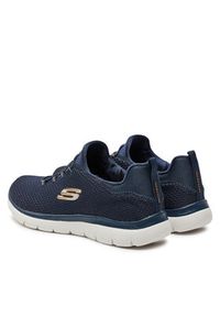 skechers - Skechers Sneakersy Bright Bezel 149204/NVGD Granatowy. Kolor: niebieski. Materiał: materiał