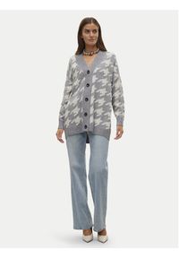 Vero Moda Kardigan Mira 10311091 Szary Regular Fit. Kolor: szary. Materiał: syntetyk #5