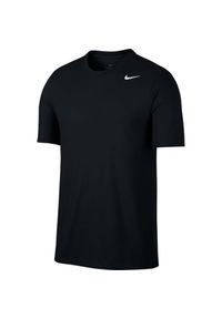 Koszulka treningowa męska Nike M NK Dry Tee Dfc Crew Solid. Kolor: czarny, wielokolorowy, biały. Długość rękawa: krótki rękaw. Długość: krótkie. Sport: fitness #1