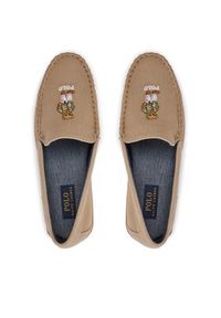 Polo Ralph Lauren Mokasyny 843937264001 Beżowy. Kolor: beżowy. Materiał: materiał