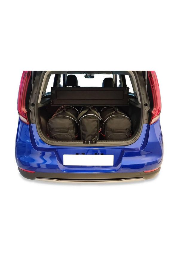 KJUST - Torby Do Bagażnika Kia E-Soul Ev 2020+ 3Szt Kjust. Kolor: czarny. Styl: sportowy