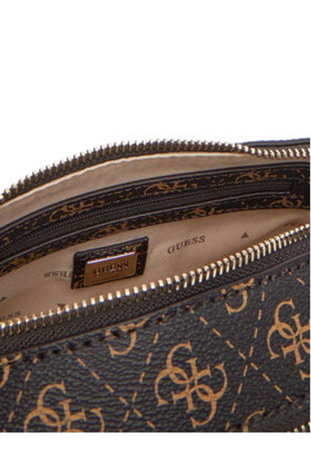 Guess Torebka Noelle II HWQG96 72140 Brązowy. Kolor: brązowy. Materiał: skórzane