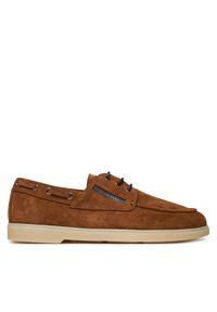 Giuseppe Zanotti - Mokasyny GIUSEPPE ZANOTTI. Kolor: brązowy