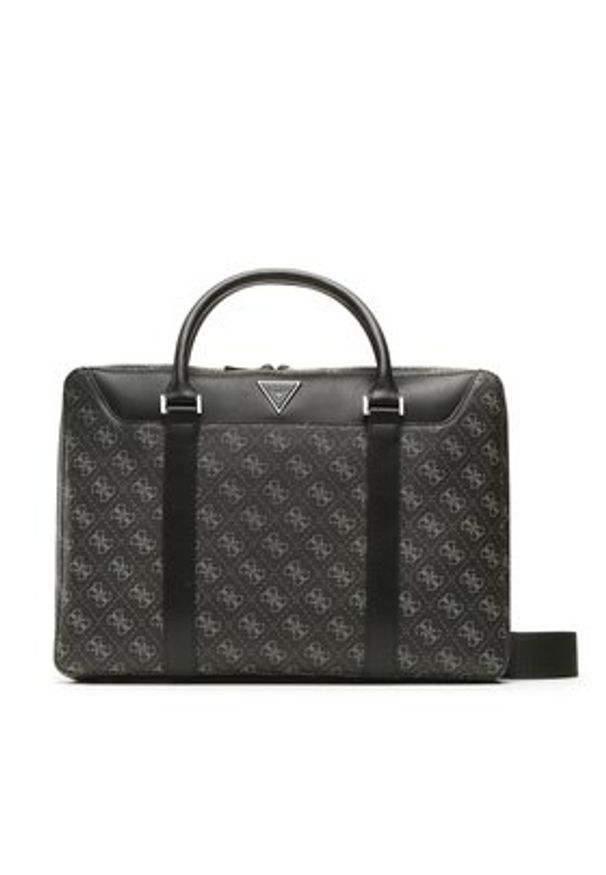 Guess Torba na laptopa Vezzola Smart HMEVZL P3138 Czarny. Kolor: czarny. Materiał: skóra