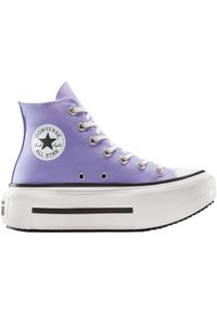 Buty sportowe Converse Ct As Lift Double Stack. Kolor: fioletowy. Materiał: materiał. Sport: fitness #1