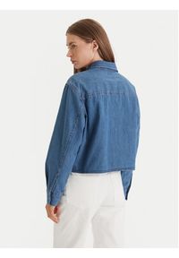 Calvin Klein Jeans Koszula jeansowa New Dad LV047F790G Niebieski Regular Fit. Kolor: niebieski. Materiał: bawełna #5