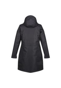 Regatta - Damska Kurtka Parka Ocieplana Przeciwdeszczowa Romine. Kolor: czarny. Sport: turystyka piesza #2