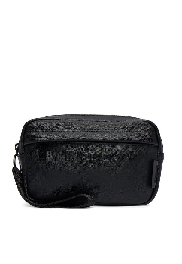 Saszetka Blauer. Kolor: czarny