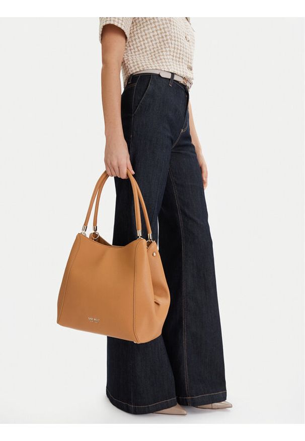 Nine West Torebka CEO-Olira-LDA8566 Brązowy. Kolor: brązowy