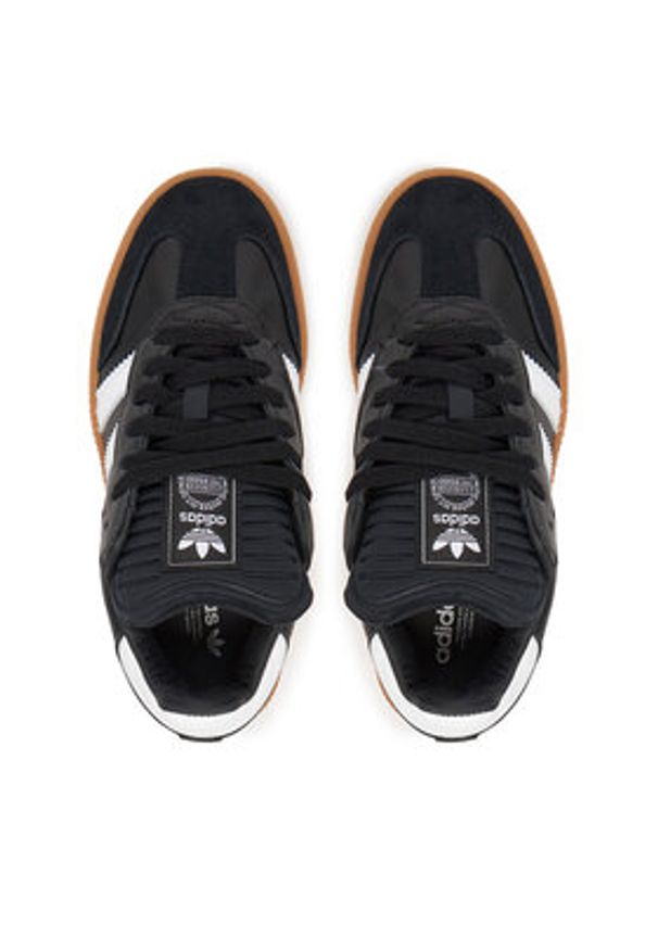 Adidas - adidas Sneakersy Samba Xlg JH6517 Czarny. Kolor: czarny. Materiał: skóra