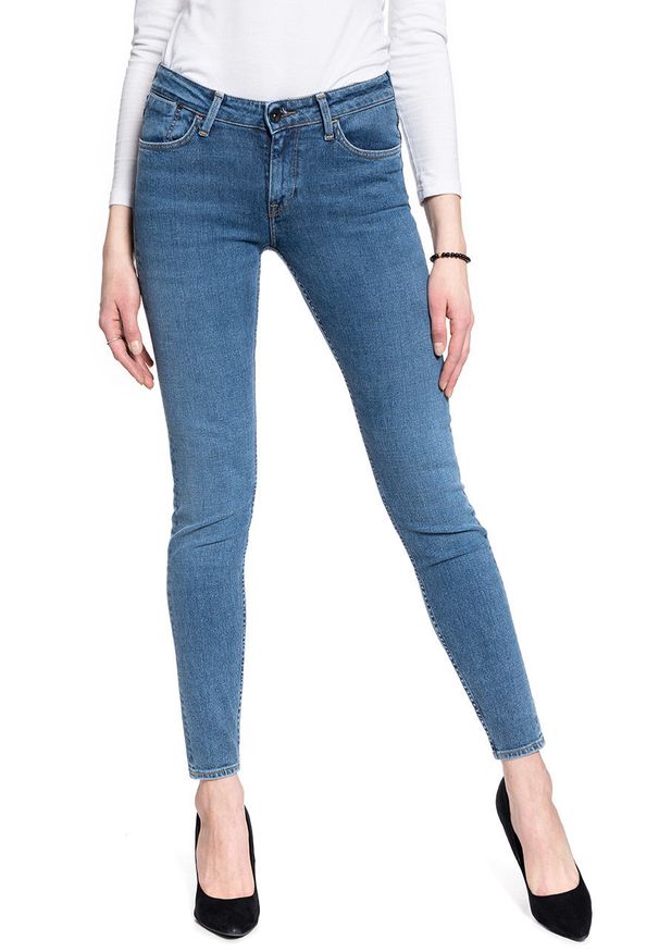 Lee - SPODNIE DAMSKIE LEE SCARLETT SELVAGE FAIR MID L526LY40 112111739