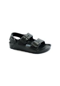 Buty do chodzenia dla dzieci Birkenstock Milano Kids Eva. Kolor: czarny. Materiał: materiał, syntetyk