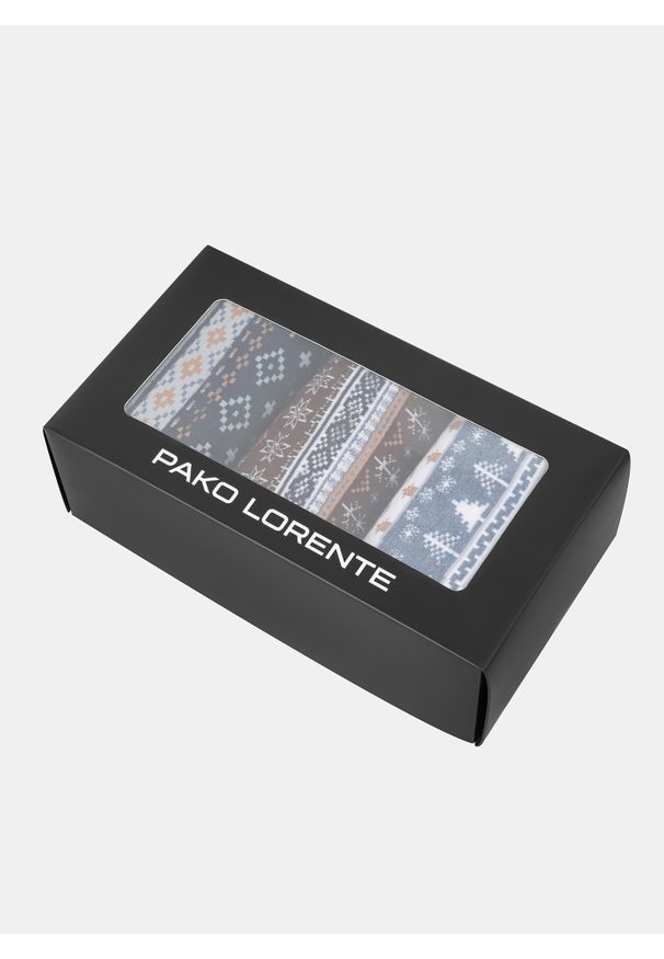 Pako Lorente - PAKO LORENTE - Zestaw skarpet męskich. Materiał: bawełna, poliester, elastan