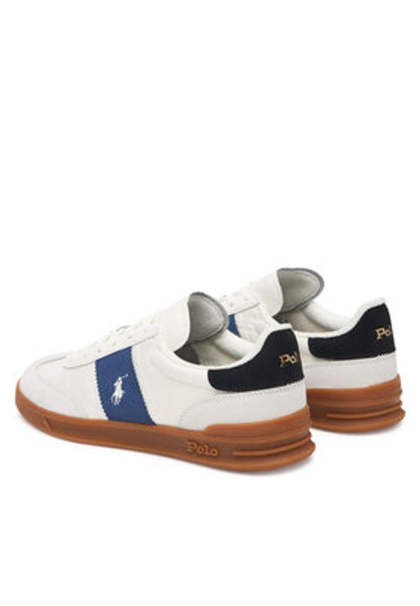 Polo Ralph Lauren Sneakersy 809P01616002 Biały. Kolor: biały. Materiał: skóra