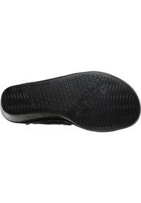 skechers - Sandały Skechers Rumble On - Chart To, Kobiety. Kolor: czarny. Materiał: materiał