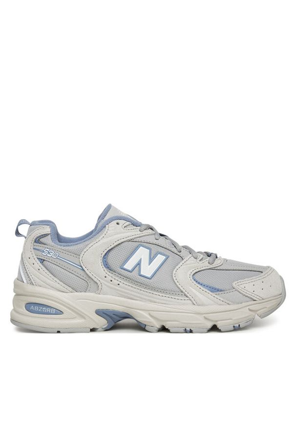 New Balance Sneakersy U530SMB Szary. Kolor: szary. Materiał: zamsz, skóra