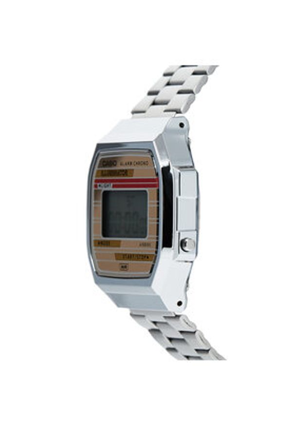 Casio Zegarek Vintage A168WEHA-9AEF Srebrny. Kolor: srebrny. Styl: vintage
