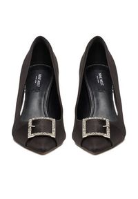Nine West Szpilki CEO-LUBNA-01 Czarny. Kolor: czarny. Materiał: materiał. Obcas: na szpilce