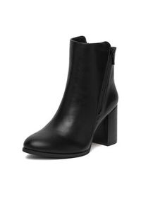 Clara Barson Botki CEO-WS19362-02 Czarny. Kolor: czarny. Materiał: skóra, materiał #5