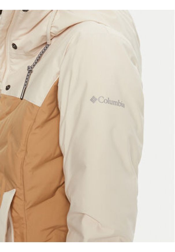 columbia - Columbia Parka Mountain Croo™ III 2085051 Beżowy Regular Fit. Kolor: beżowy. Materiał: syntetyk