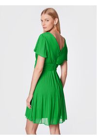 DKNY Sukienka codzienna DD2EI909 Zielony Regular Fit. Okazja: na co dzień. Kolor: zielony. Materiał: syntetyk. Typ sukienki: proste. Styl: casual